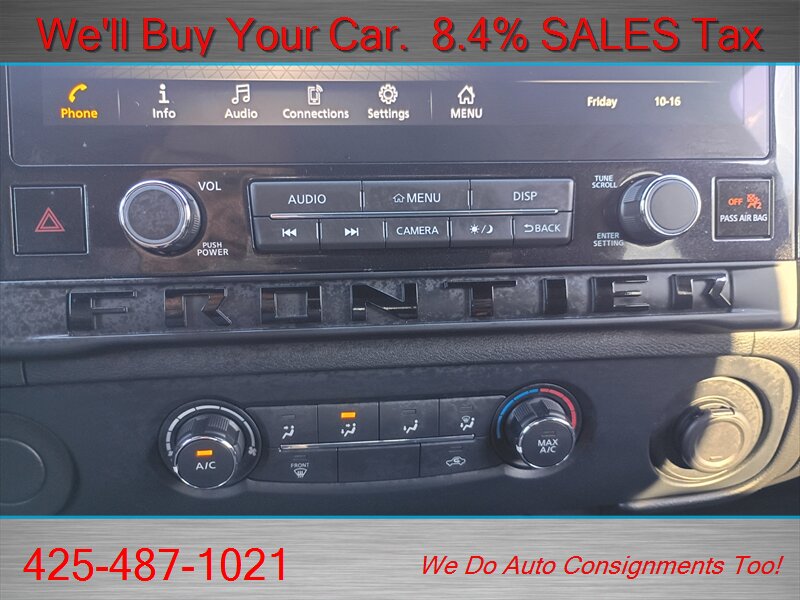 2026 Nissan Frontier SV  LIKE NEW CREW CAB - Photo 27 - Woodinville, WA 98072