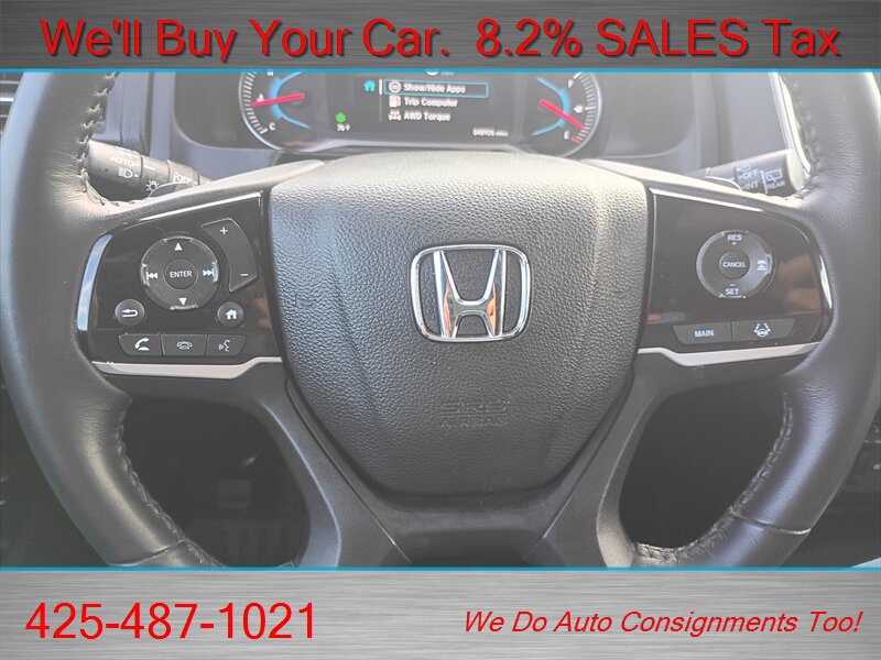 2022 Honda Pilot Touring w/Rear Captain's   - Photo 12 - Woodinville, WA 98072