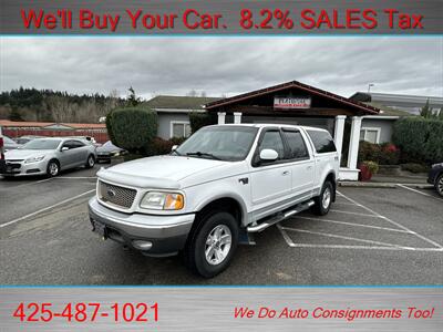 2003 Ford F-150 XLT 4dr SuperCrew XLT  CREW CAB 4X4 CANOPY Truck