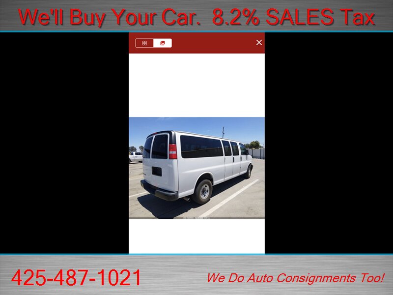 2019 Chevrolet Express LS 3500  RARE 15 PASSENGER - Photo 1 - Woodinville, WA 98072