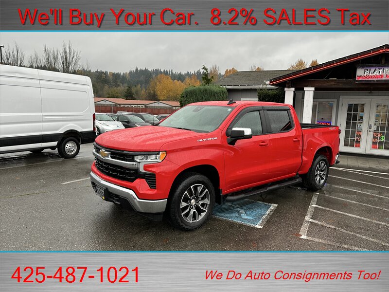 2023 Chevrolet Silverado 1500 LT CREW CAB EXTRA OPTIONS - Photo 2 - Woodinville, WA 98072