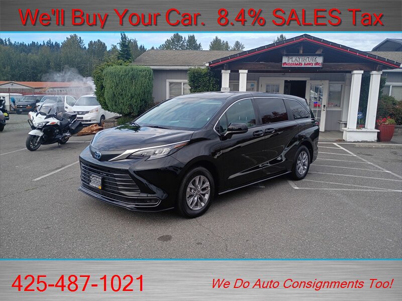 2025 Toyota Sienna LE 8-Passenger  LOW LOW MILES HYBRID 8 PASS - Photo 1 - Woodinville, WA 98072