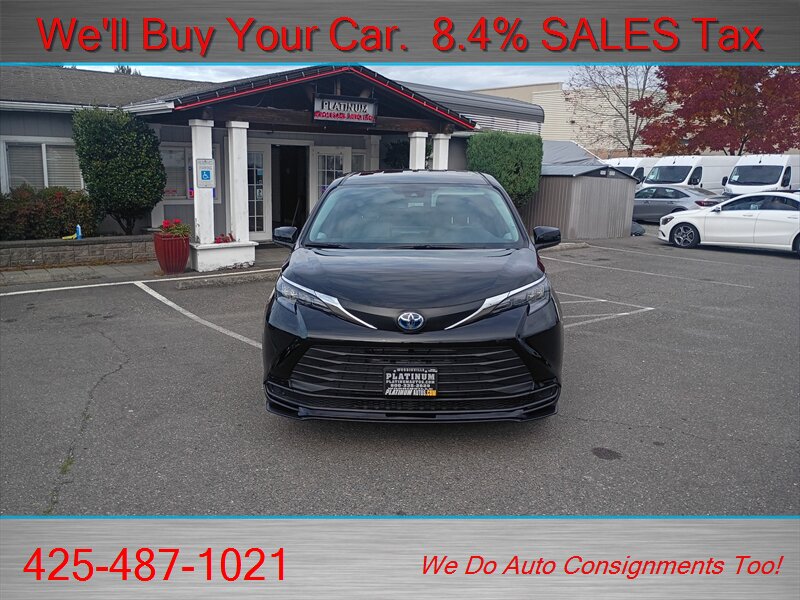 2025 Toyota Sienna LE 8-Passenger  LOW LOW MILES HYBRID 8 PASS - Photo 2 - Woodinville, WA 98072
