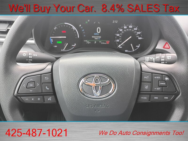 2025 Toyota Sienna LE 8-Passenger  LOW LOW MILES HYBRID 8 PASS - Photo 24 - Woodinville, WA 98072