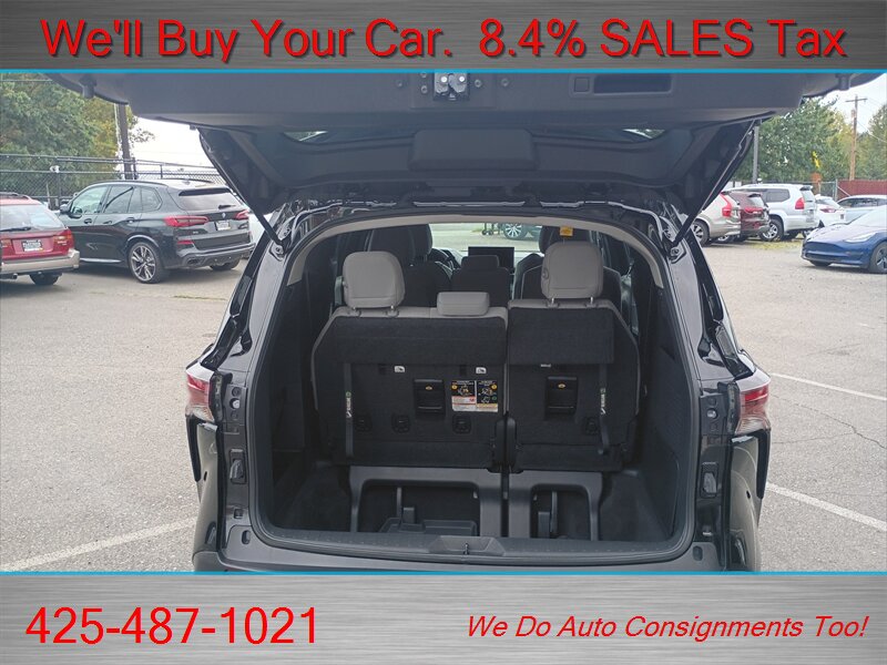 2025 Toyota Sienna LE 8-Passenger  LOW LOW MILES HYBRID 8 PASS - Photo 21 - Woodinville, WA 98072