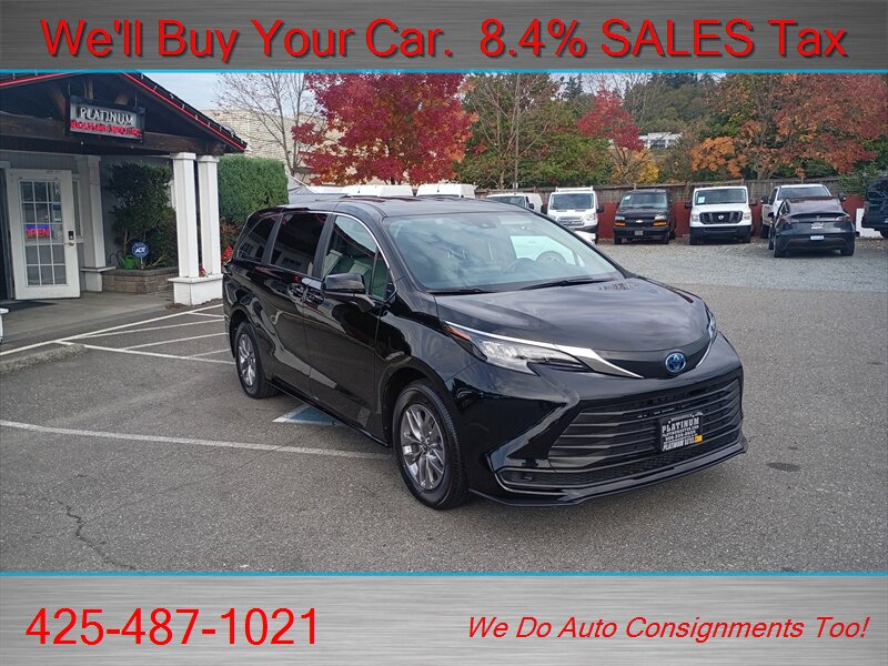 2025 Toyota Sienna LE 8-Passenger  LOW LOW MILES HYBRID 8 PASS - Photo 3 - Woodinville, WA 98072
