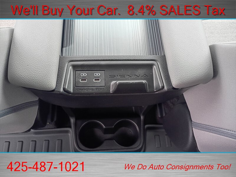 2025 Toyota Sienna LE 8-Passenger  LOW LOW MILES HYBRID 8 PASS - Photo 40 - Woodinville, WA 98072
