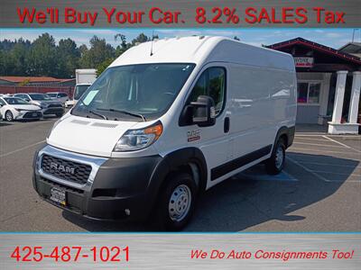 2021 RAM ProMaster 1500 136 WB  RARE EXTENDED HIGH TOP