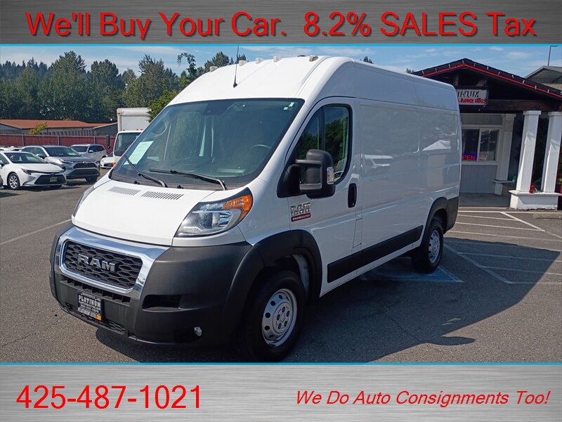2021 RAM ProMaster 1500 136 WB  RARE EXTENDED HIGH TOP - Photo 1 - Woodinville, WA 98072