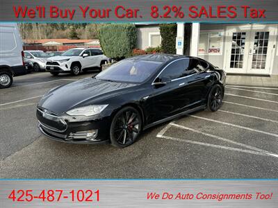 2014 Tesla Model S P85  PERFORMANCE   S 85 Sedan
