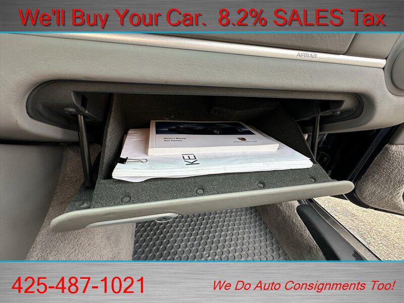 2003 Porsche 911 Carrera 4  AWD CONVERTIBLE WITH HARD TOP TOO - Photo 27 - Woodinville, WA 98072