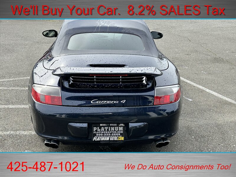 2003 Porsche 911 Carrera 4  AWD CONVERTIBLE WITH HARD TOP TOO - Photo 12 - Woodinville, WA 98072