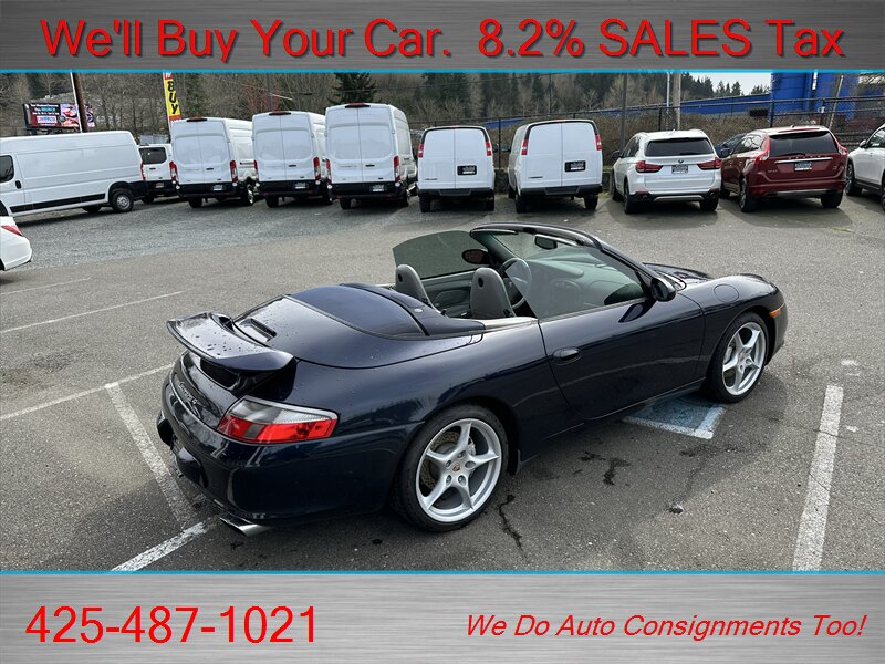2003 Porsche 911 Carrera 4  AWD CONVERTIBLE WITH HARD TOP TOO - Photo 2 - Woodinville, WA 98072