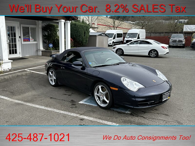 2003 Porsche 911 Carrera 4  AWD CONVERTIBLE WITH HARD TOP TOO - Photo 9 - Woodinville, WA 98072