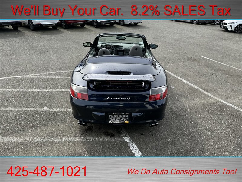 2003 Porsche 911 Carrera 4  AWD CONVERTIBLE WITH HARD TOP TOO - Photo 3 - Woodinville, WA 98072