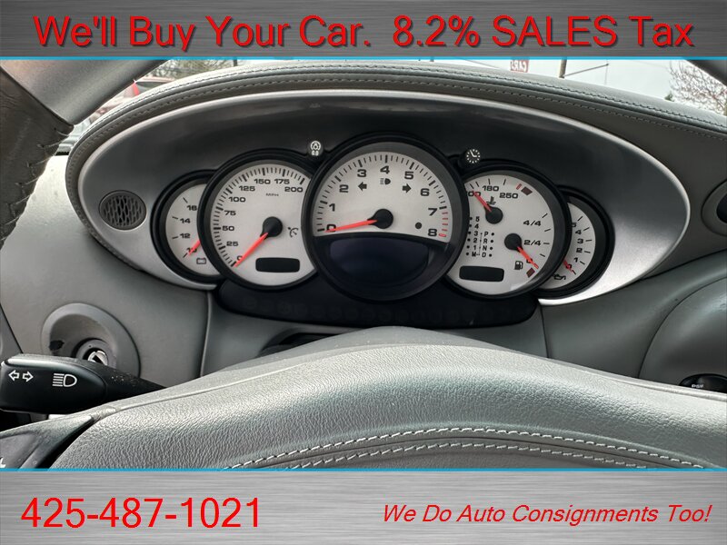2003 Porsche 911 Carrera 4  AWD CONVERTIBLE WITH HARD TOP TOO - Photo 21 - Woodinville, WA 98072