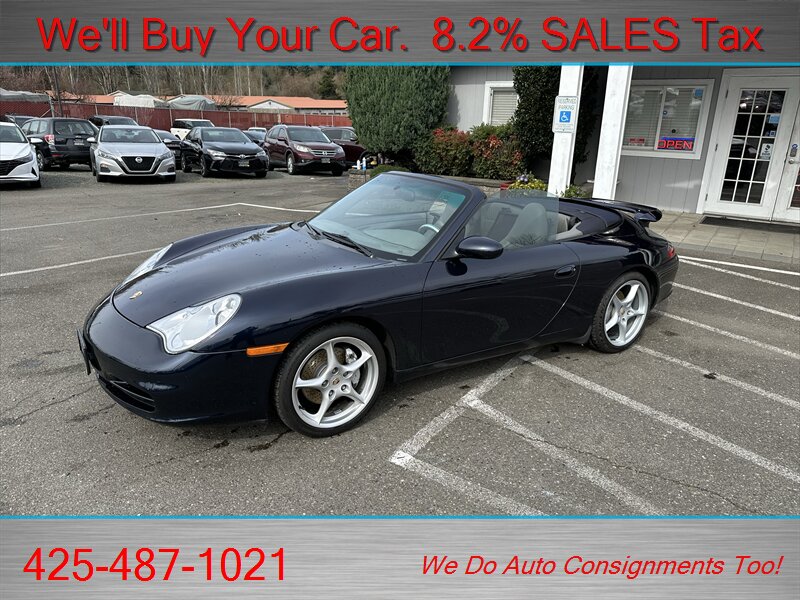 2003 Porsche 911 Carrera 4  AWD CONVERTIBLE WITH HARD TOP TOO - Photo 6 - Woodinville, WA 98072