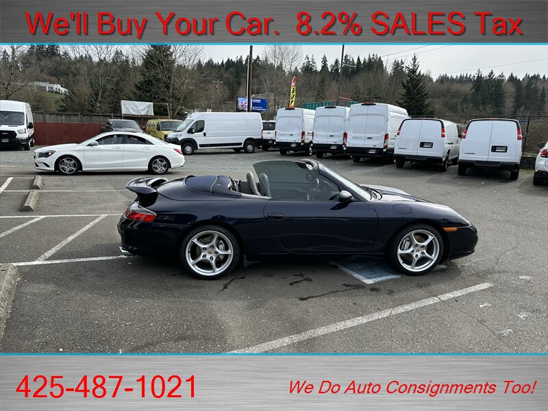 2003 Porsche 911 Carrera 4  AWD CONVERTIBLE WITH HARD TOP TOO