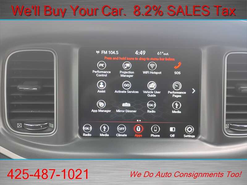 2019 Dodge Charger SXT  AWD - Photo 30 - Woodinville, WA 98072