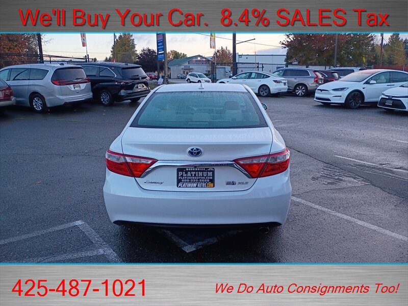 2015 Toyota Camry Hybrid LE  HYBRID - Photo 4 - Woodinville, WA 98072