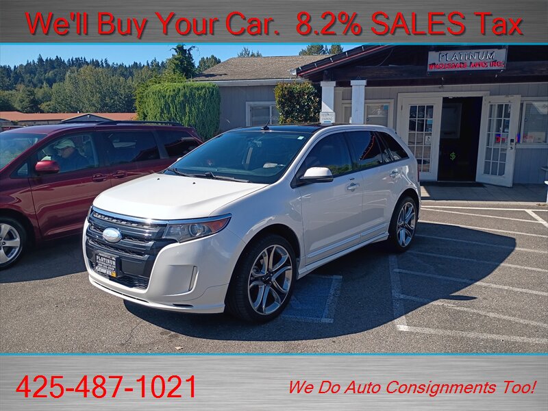 2013 Ford Edge Sport  ONE OWNER LOADED WITH OPTIONS - Photo 1 - Woodinville, WA 98072