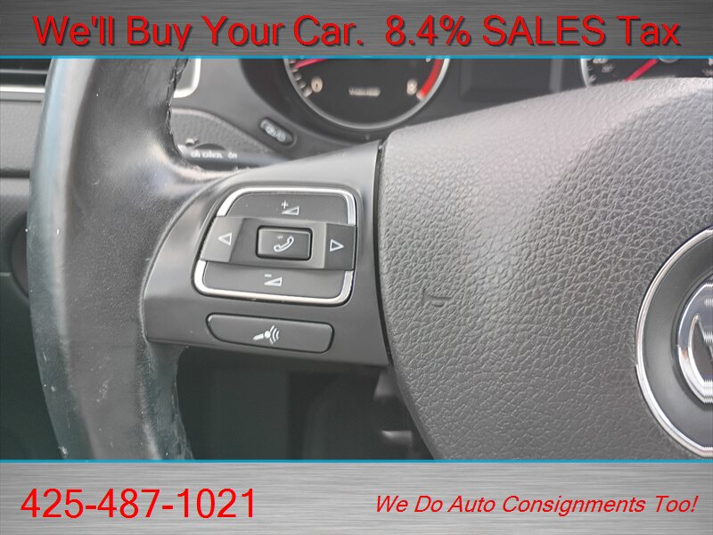 2012 Volkswagen Jetta SE PZEV LOW LOW LOW MILES - Photo 23 - Woodinville, WA 98072