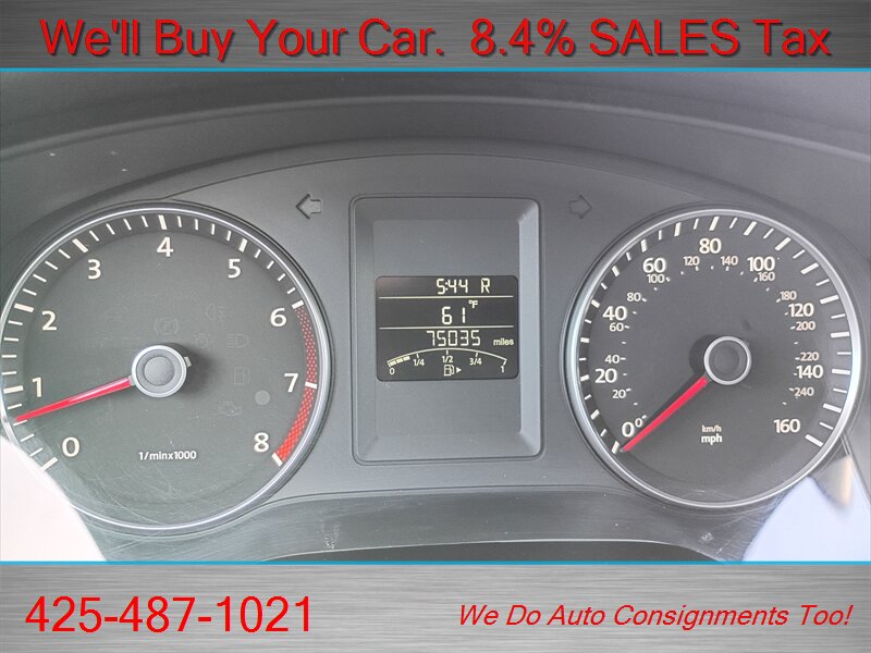 2012 Volkswagen Jetta SE PZEV LOW LOW LOW MILES - Photo 20 - Woodinville, WA 98072