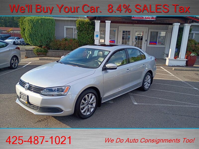 2012 Volkswagen Jetta SE PZEV LOW LOW LOW MILES - Photo 1 - Woodinville, WA 98072