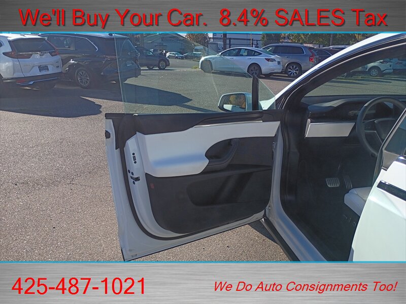 2024 Tesla Model X Plaid  WHITE ON WHITE 1020 HP AWD - Photo 12 - Woodinville, WA 98072