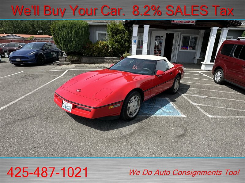 1989 Chevrolet Corvette CONVERTIBLE - Photo 2 - Woodinville, WA 98072
