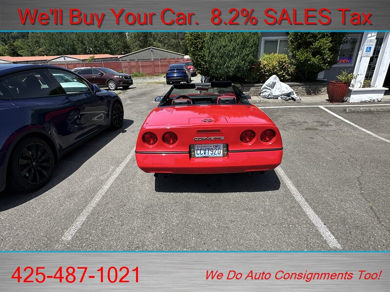 1989 Chevrolet Corvette CONVERTIBLE - Photo 22 - Woodinville, WA 98072