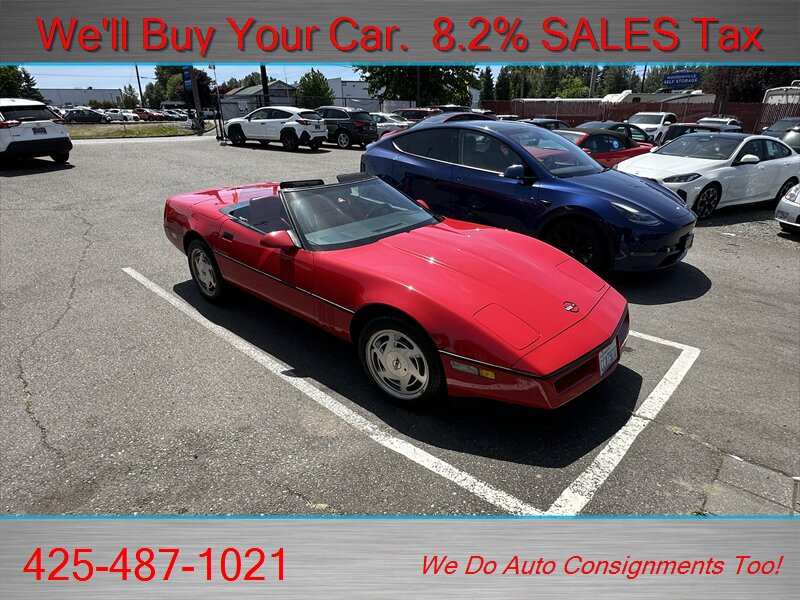 1989 Chevrolet Corvette CONVERTIBLE - Photo 3 - Woodinville, WA 98072