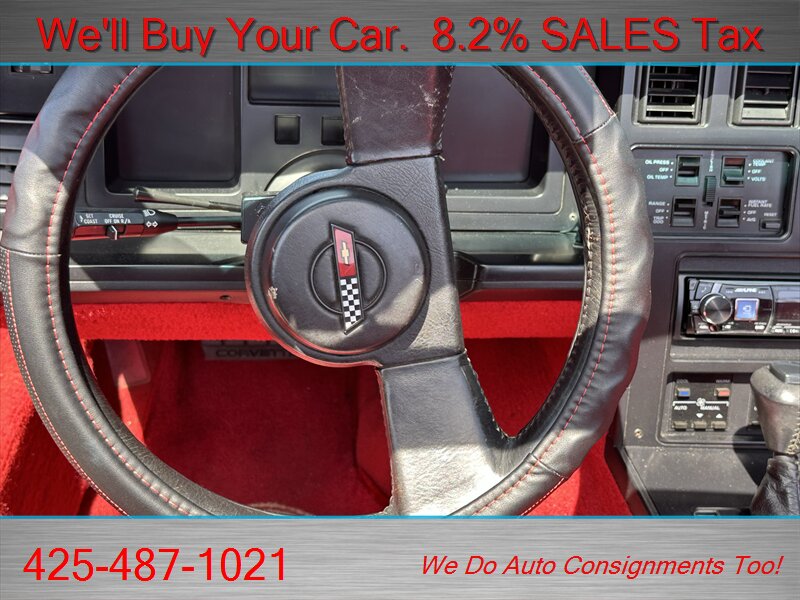 1989 Chevrolet Corvette CONVERTIBLE - Photo 15 - Woodinville, WA 98072