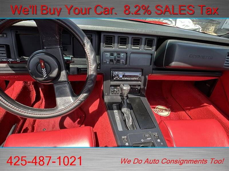 1989 Chevrolet Corvette CONVERTIBLE - Photo 17 - Woodinville, WA 98072