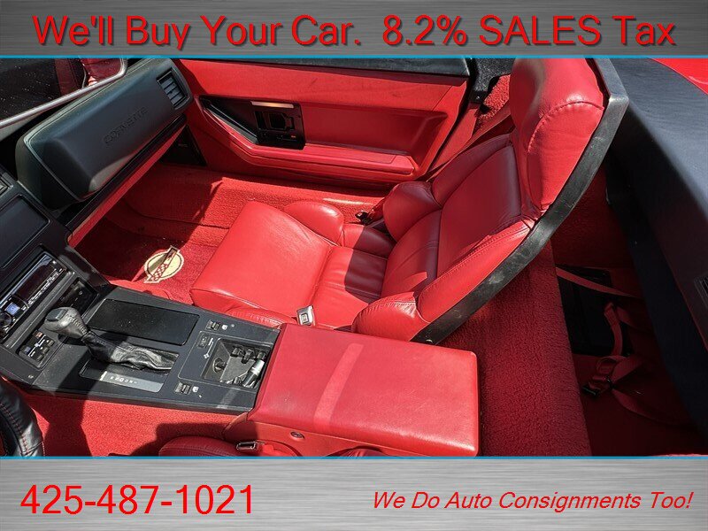 1989 Chevrolet Corvette CONVERTIBLE - Photo 21 - Woodinville, WA 98072