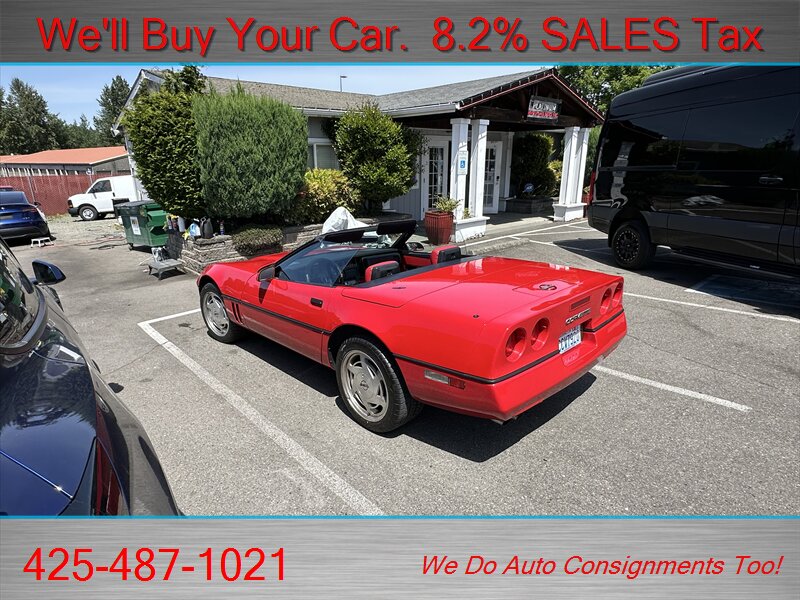 1989 Chevrolet Corvette CONVERTIBLE - Photo 5 - Woodinville, WA 98072