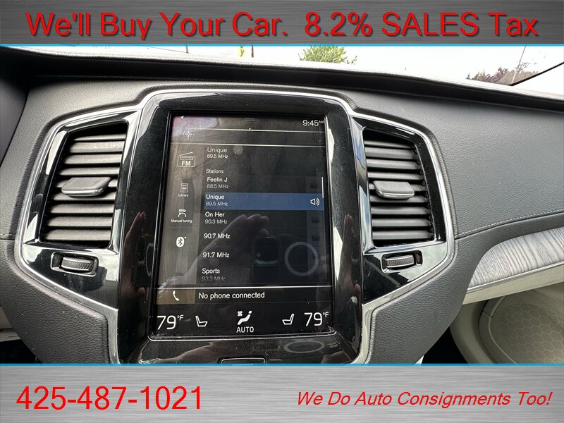 2022 Volvo XC90 T6 Inscription 6-Passenger   - Photo 11 - Woodinville, WA 98072