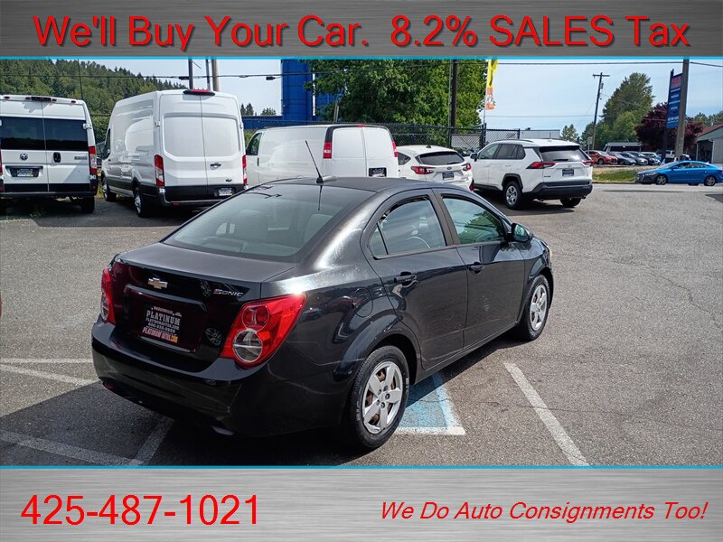 2015 Chevrolet Sonic LS Auto   - Photo 6 - Woodinville, WA 98072
