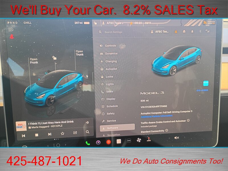2023 Tesla Model 3  LOW LOW LOW MILES - Photo 23 - Woodinville, WA 98072