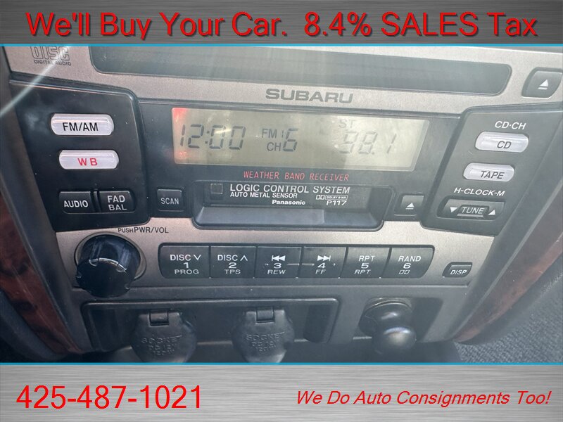 1998 Subaru Legacy Outback LIMITED EDITION LOW LOW MILES - Photo 28 - Woodinville, WA 98072