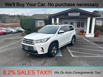 2017 Toyota Highlander Limited Platinum  