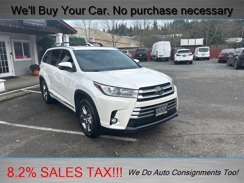 2017 Toyota Highlander Limited Platinum   - Photo 2 - Woodinville, WA 98072