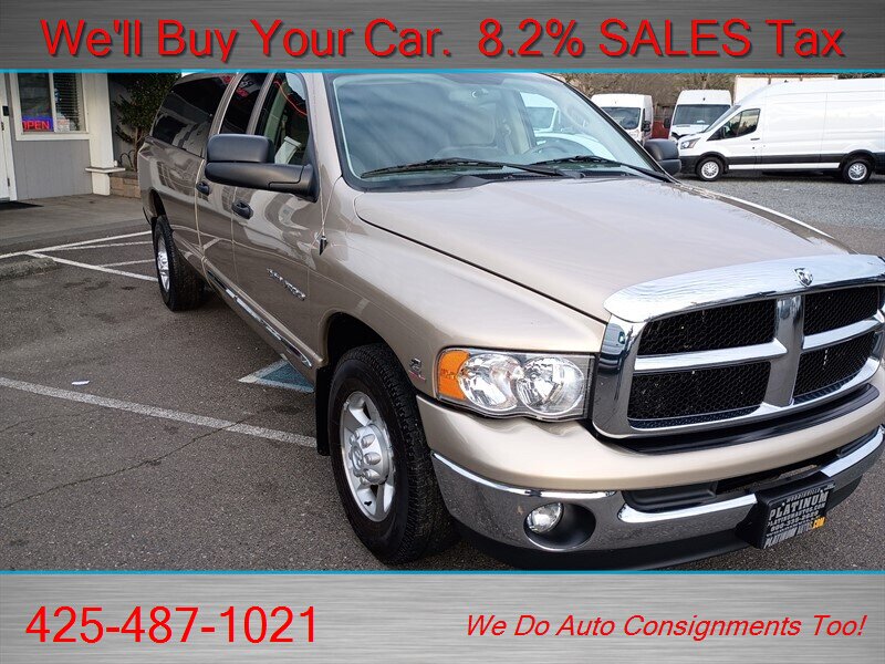 2003 Dodge Ram 2500 SLT 4dr Quad Cab SLT   - Photo 3 - Woodinville, WA 98072