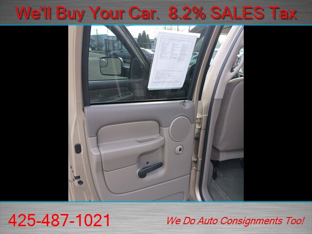 2003 Dodge Ram 2500 SLT 4dr Quad Cab SLT   - Photo 20 - Woodinville, WA 98072