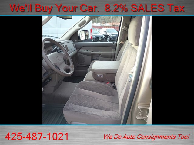 2003 Dodge Ram 2500 SLT 4dr Quad Cab SLT   - Photo 17 - Woodinville, WA 98072