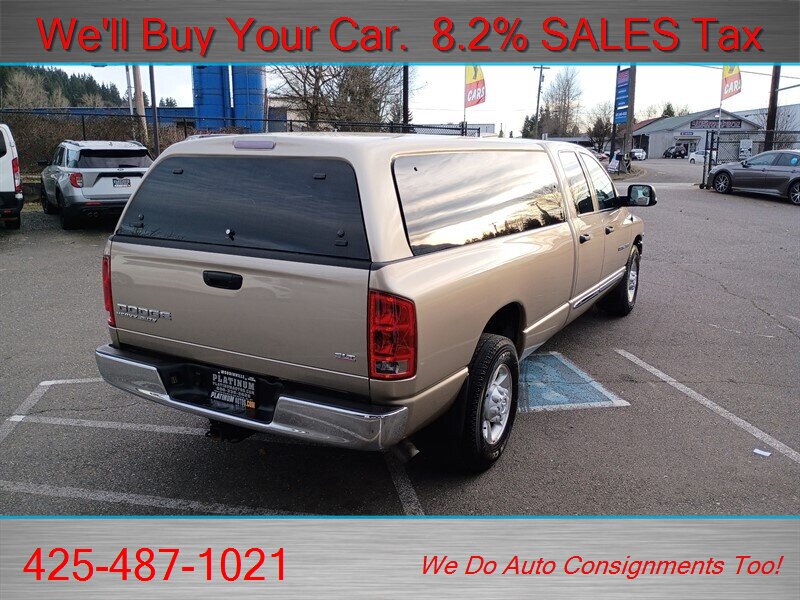 2003 Dodge Ram 2500 SLT 4dr Quad Cab SLT   - Photo 9 - Woodinville, WA 98072