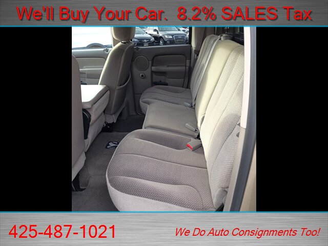 2003 Dodge Ram 2500 SLT 4dr Quad Cab SLT   - Photo 19 - Woodinville, WA 98072