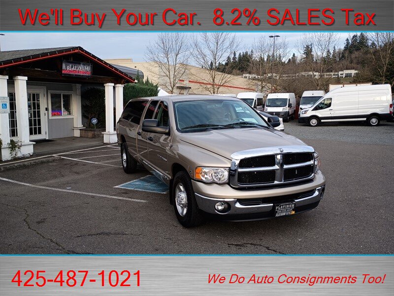 2003 Dodge Ram 2500 SLT 4dr Quad Cab SLT   - Photo 1 - Woodinville, WA 98072