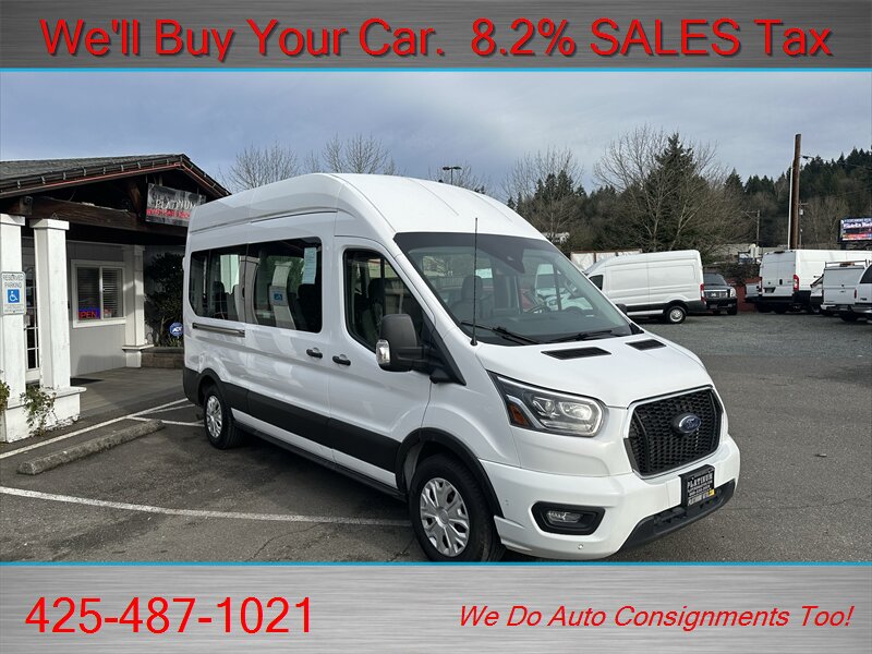 2023 Ford Transit 350 XLT HIGH ROOF 15 PASSENGER - Photo 2 - Woodinville, WA 98072