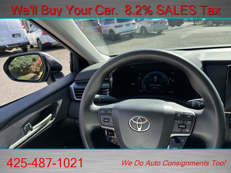 2025 Toyota Camry LE  RARE HYBRID SEDAN - Photo 9 - Woodinville, WA 98072